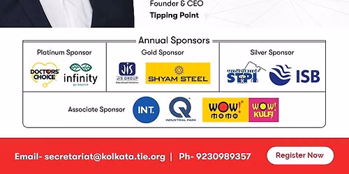 TiE Kolkata Masterclass on  Fundraising Demystified: Founders journey from Pitching to Term Sheet
