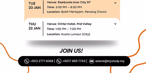 PATHDFINDERS Education Fair - Kuala Lumpur