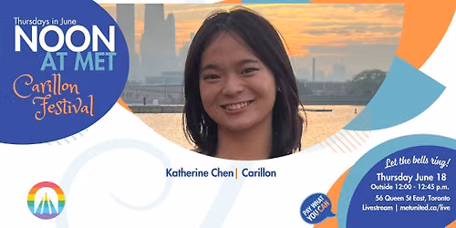 Noon at Met Carillon Festival | Katherine Chen - June 18, 2026