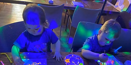 Kids Black Light Paint Night!