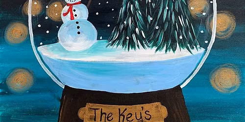 Family Day + $15 Bottomless Mimosas | Magical Snowfall Paint and Sip Class