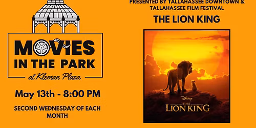 Movies in the Park - The Lion King