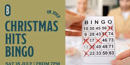 Xmas Hit Music Bingo