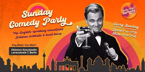 English stand-up: Sunday Comedy Party 16.08.26