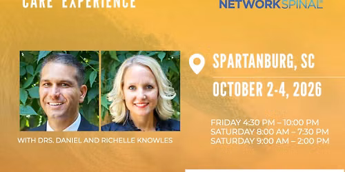 NetworkSpinal Transform Care Experience with Drs. Daniel and Richelle Knowles