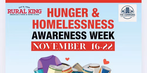 Hunger + Homeless Awareness Drive Thru Dinner