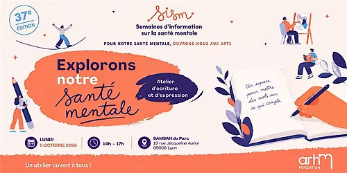 Atelier d'\u00e9criture et d'expression - SISM 2026