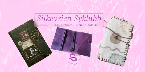 Lag ditt eget omslag til notatb\u00f8ker | Silkeveien Syklubb #1