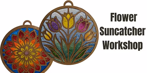 DIY Workshop - Glass & Resin Flower Suncatcher