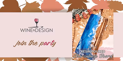 Resin Pour Charcuterie Board Workshop