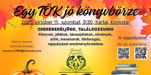 Egy TÖK jó könyvbörze