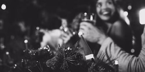 Black and White Christmas Party