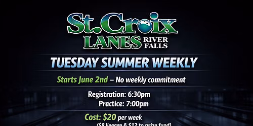 Tuesday Summer Weekly