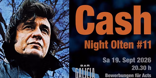 11. Oltner Johnny Cash Night - Contest-Ausschreibung