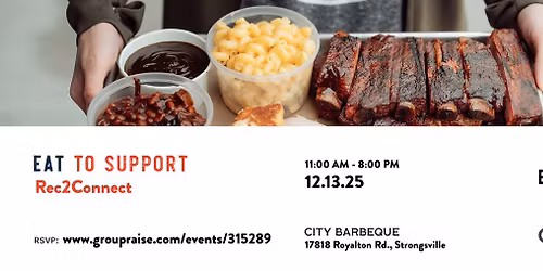 Rec2Connect: Dine-to-Donate with City BBQ