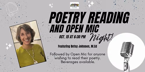 Third Thursday Poetry Reading and Open Mic Night at Ten Trees Books