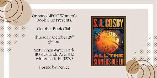 Orlando BIPOC Women\u2019s Book Club - October 2026 Book Club