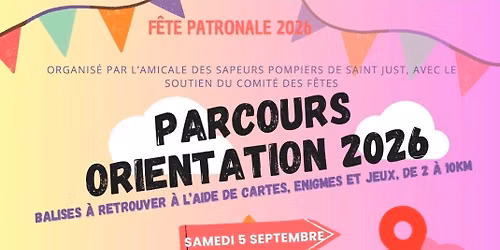 Affiche parcours d orientation et journée portes ouvertes