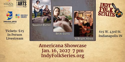 Indy Folk Series presents: Americana Showcase