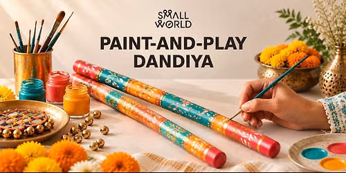 Paint and Play Dandiya