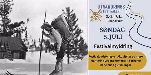 Festivalmyldring - Utvandringsfestivalen 2026