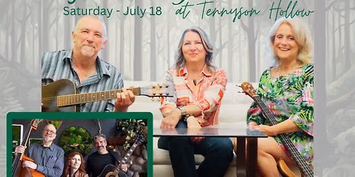 LJ Mounteney Blues at Tennyson Hollow (with Tim Porter and Linda Kidder) with opener D:MAC!