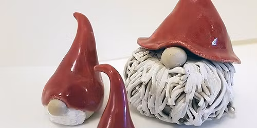 Prova p\u00e5 keramik - med jultema!