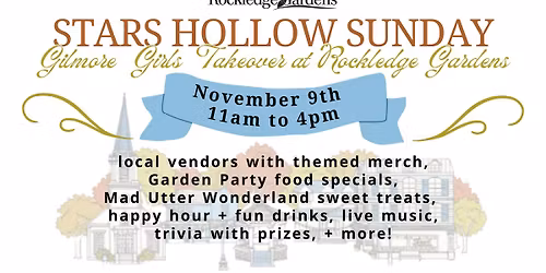 Stars Hollow Sunday 2025