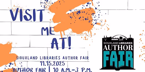 Siouxland Libraries Author Fair
