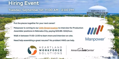 Hiring Event: Manpower Group