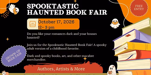 Spooktastic Haunted Book Fair