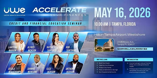 ACCELERATE YOUR FINANCES TAMPA EDITION