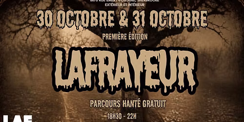 LAFrayeur - 1re \u00e9dition