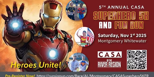 CASA Superhero 5K & Fun Run