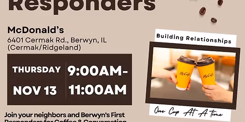 Coffee with First Responders