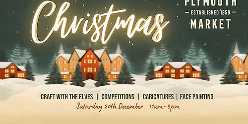 Christmas in Plymouth Market