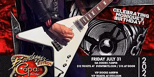 Todd Kerns & Friends live at Bootlegger Copa !