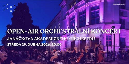 Open-air koncert Jan\u00e1\u010dkova akademick\u00e9ho orchestru