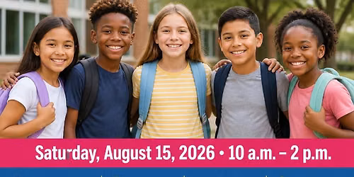  Back - To - School Backpack event