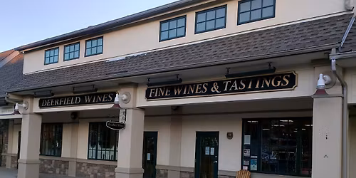 Join us at Deerfield Wines for Tasting and Talking!  