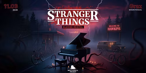 Stranger Things klavier-rezital Musik bei Kerzenschein 11.03 Graz 