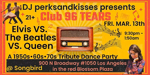Elvis Vs. The Beatles Vs. Queen Tribute Dance Party in Los Angeles