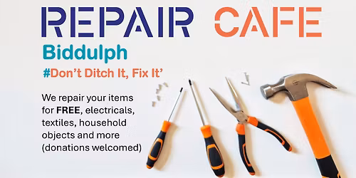 Repair Caf\u00e9 Biddulph @ Community Hive