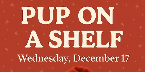 Pup On A Shelf Pawty! \ud83c\udf84