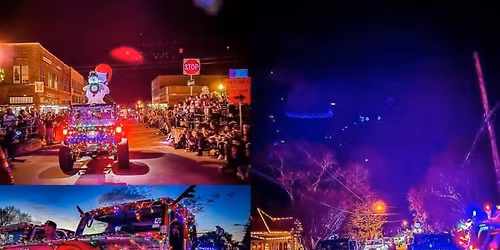 ECJ Rolling in the Waxahachie Christmas Parade