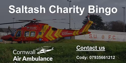 Saltash Charity New Year Bingo And Party \ud83c\udf89