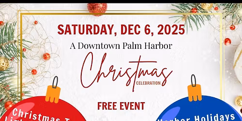 Christmas Parade & Market Downtown Palm Harbor