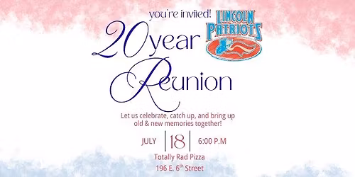 20 Year Reunion
