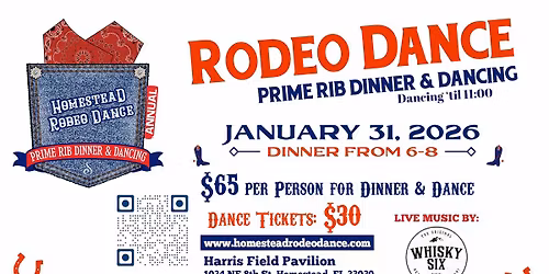 2026 Homestead Rodeo Dance "Blue Jean Ball"