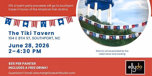 Coastal Freedom \u2014 Southport Water Tower Paint Party